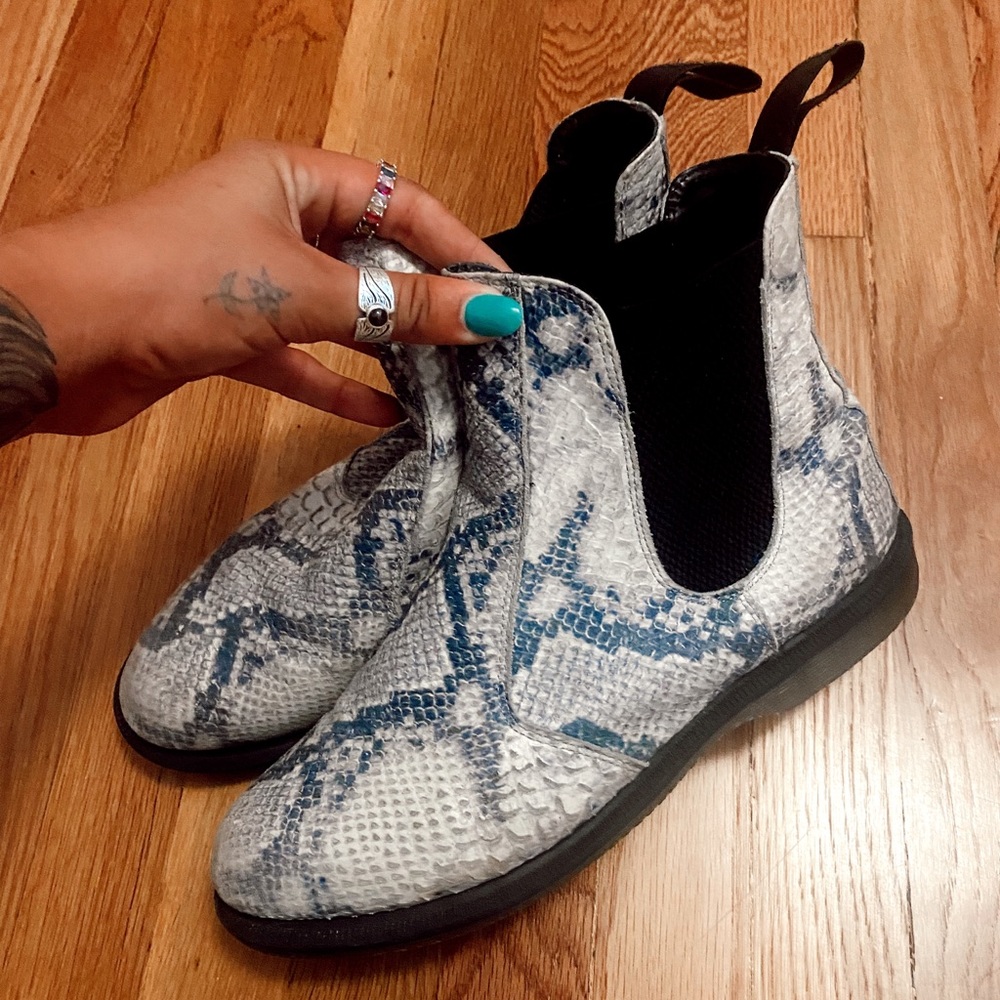 Snakeskin Doc Martens